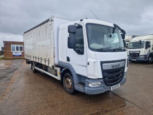 DAF LF 180, 2016, 19ft Curtainsider Truck, Sleeper Cab, 12 Ton, Rear Air Suspension