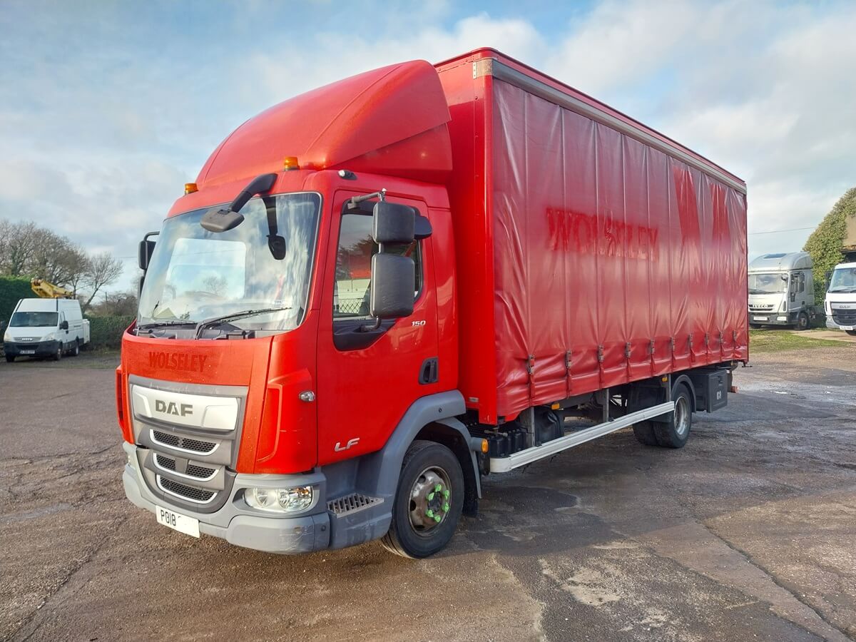 Daf LF 150, 2018, 22ft Curtainsider Truck, 7.5 Ton, 284000 Kms, Euro 6 - Image 3