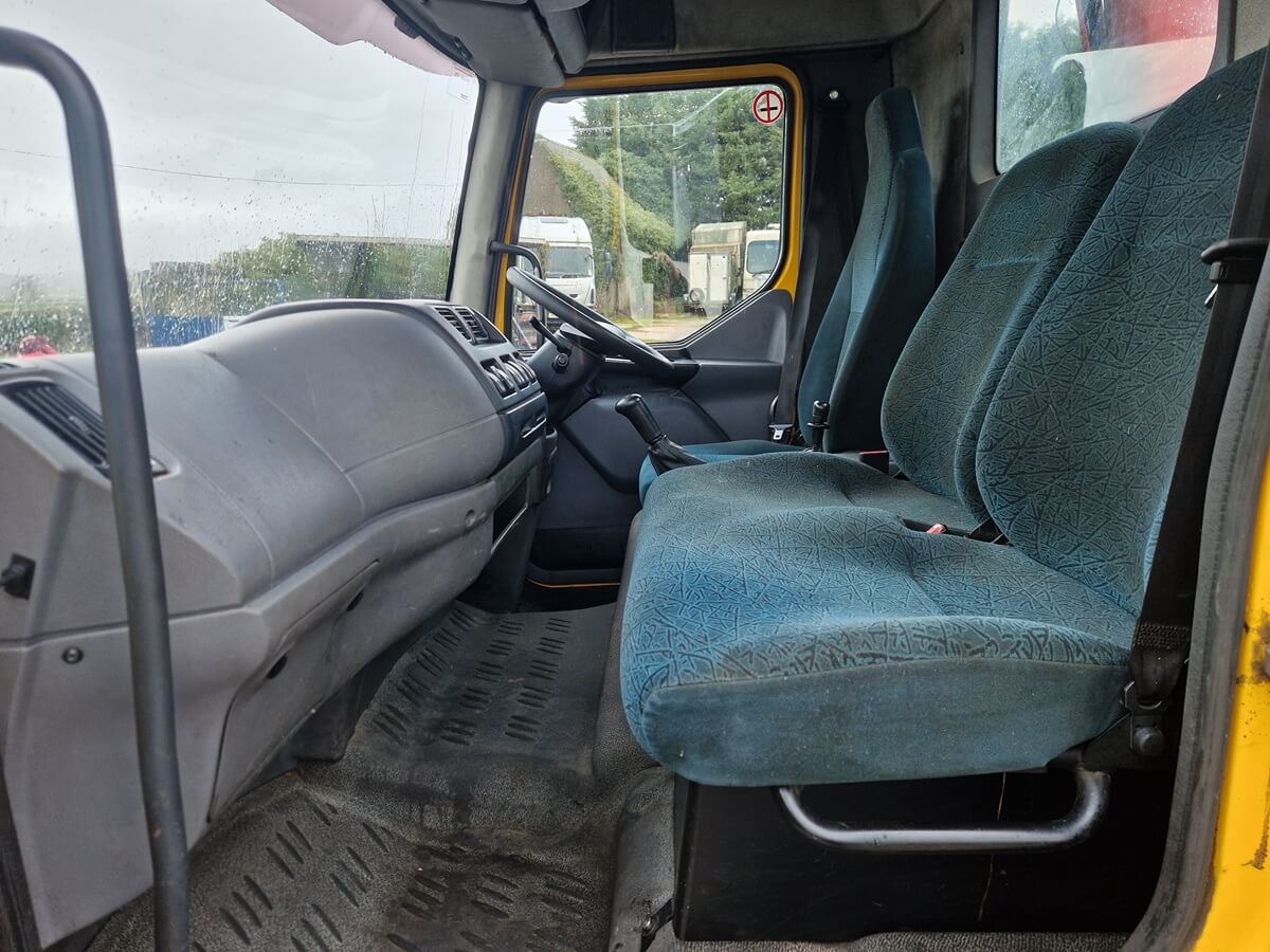 Daf LF 45-150, 2006, 14ft Dropside Flat Body Truck, Fassi F50 Crane 407000 Kms - Image 19