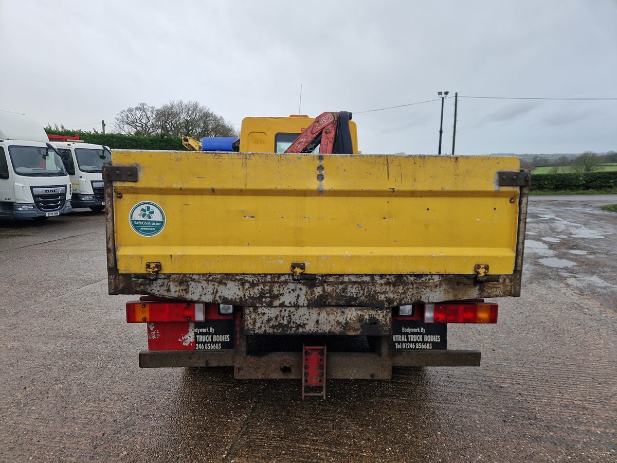 Daf LF 45-150, 2006, 14ft Dropside Flat Body Truck, Fassi F50 Crane 407000 Kms - Image 7