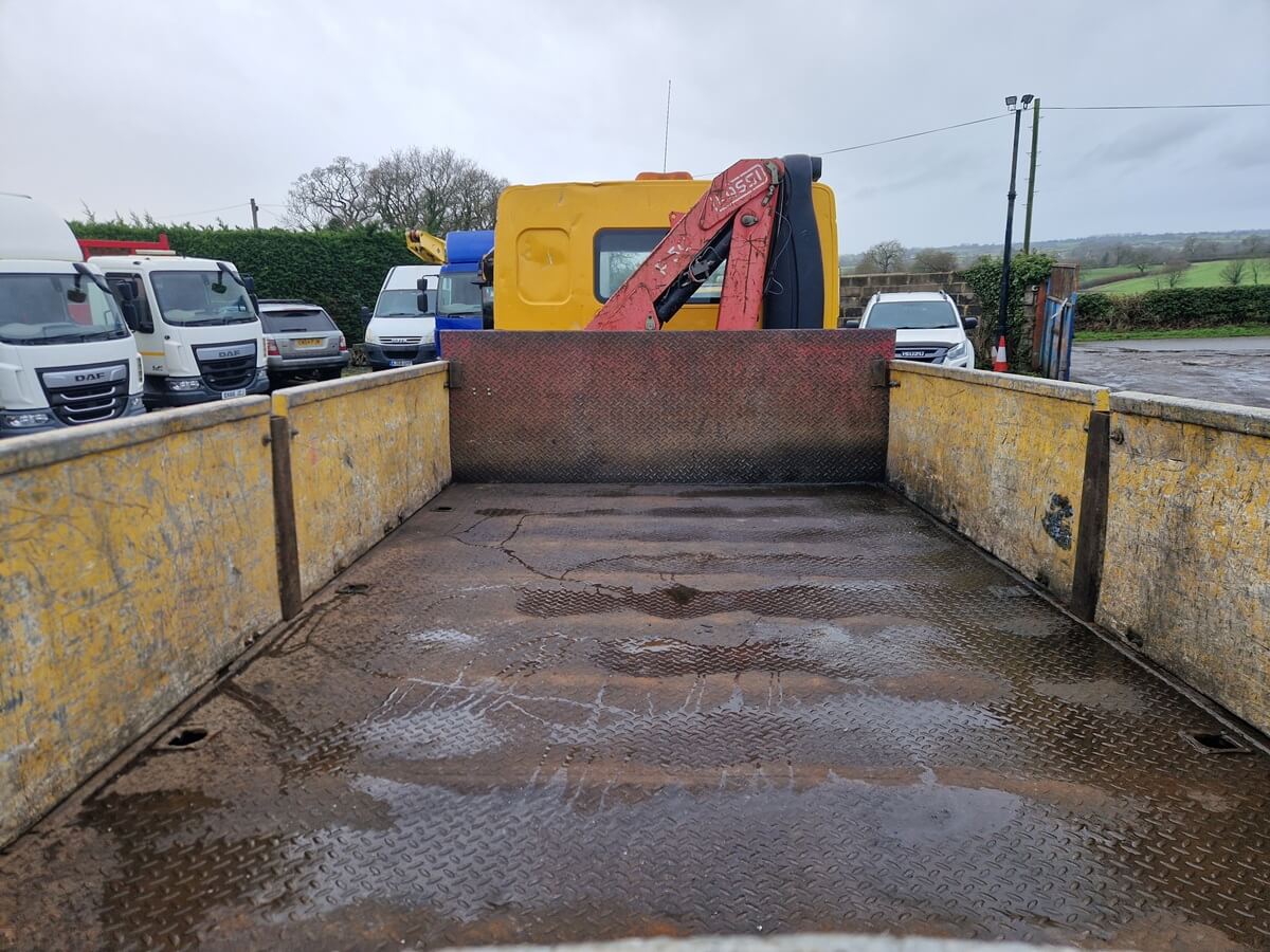 Daf LF 45-150, 2006, 14ft Dropside Flat Body Truck, Fassi F50 Crane 407000 Kms - Image 8