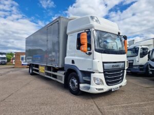 DAF CF 370, 2021, 26ft Box, Hi Roof Sleeper, May 2027 MOT, 310000 kms