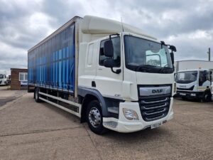 Daf CF 260, 2021, 28ft Curtainsider Truck, Sleeper cab, 429000 Kms, June 27 MOT