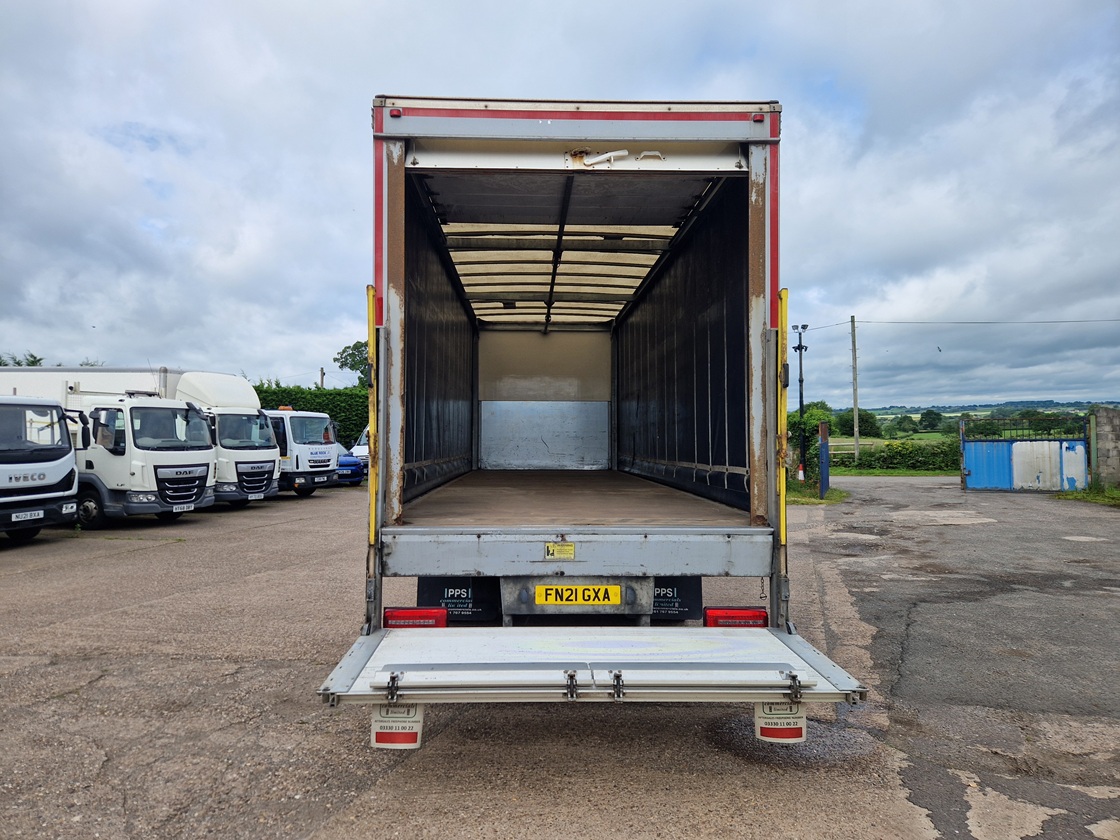 Daf CF 260, 2021, 28ft Curtainsider Truck, Sleeper cab, 429000 Kms, June 27 MOT - Image 8
