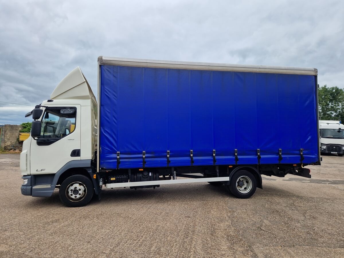 Daf LF 180, 2021, 20ft Curtainsider Truck, 7.5 Ton, 304000 Kms, June 27 MOT - Image 4