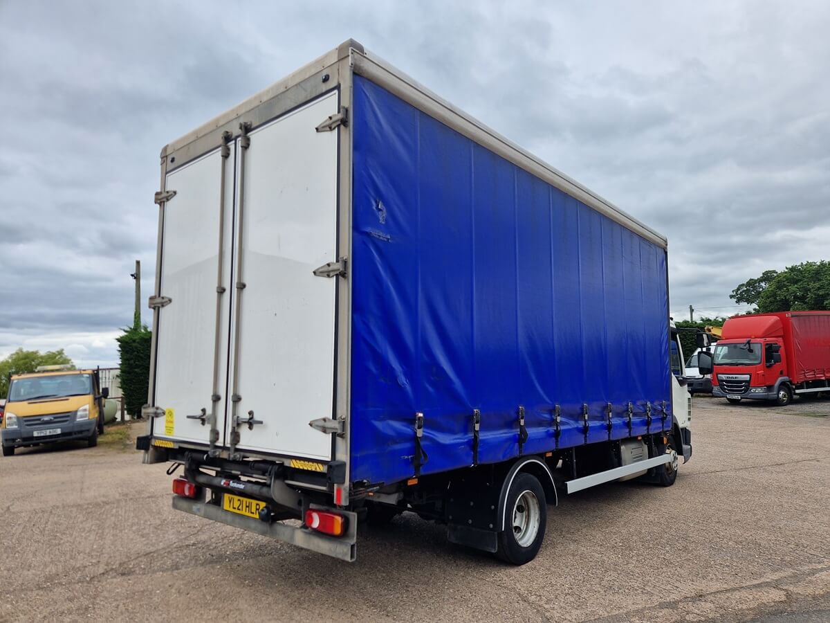 Daf LF 180, 2021, 20ft Curtainsider Truck, 7.5 Ton, 304000 Kms, June 27 MOT - Image 9