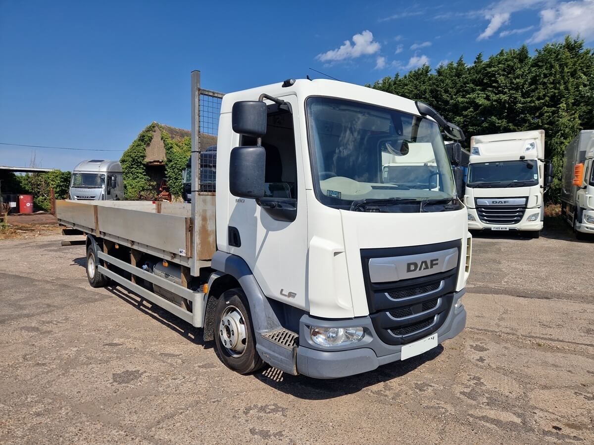 Daf LF 180, 2018, 22ft Dropside Body, August 27 MOT, 476000 kms
